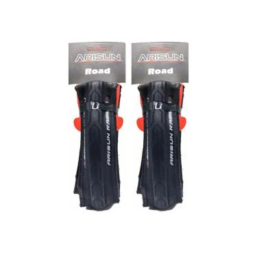 Imagem de Par de Pneu 700 x 28 bike Speed Arisun Rapide Kevlar 60 Tpi-Unissex