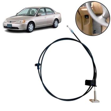 Imagem de Cabo Capo Com Puxador Honda New Civic 2001 A 2006 Bege - Fegara