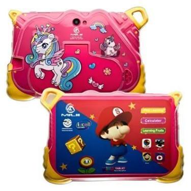 Imagem de Tablet Infantil Criança Educativo Mário Android Playstore Youtube 256G