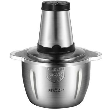 Imagem de Triturador Elétrico de Cozinha 2L Inox Potente Entrega Relâmpago - Ric