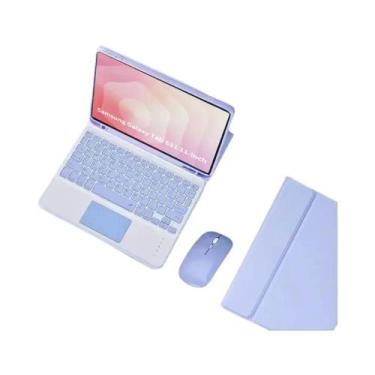 Imagem de Capa Com Teclado Bluetooth Sem Fio Para Samsung Galaxy Tab S11 2025 De