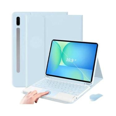 Imagem de Capa Com Teclado Para Samsung Galaxy Tab S10 FE 10.9 Polegadas SM-X520