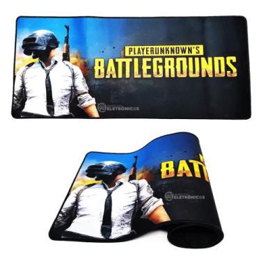 Imagem de MousePad Gamer XXL com Superfície Macia e Espaço para Teclado e Mouse 