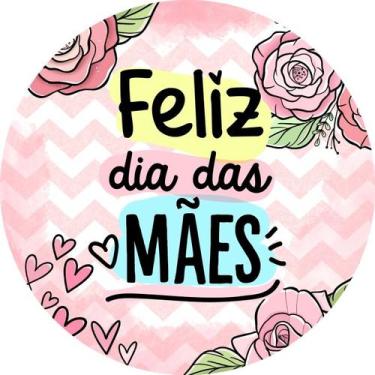 Imagem de Painel Festa Redondo Veste Fácil 1,50m Dia Das Mães MAE081 - Fadrix, M