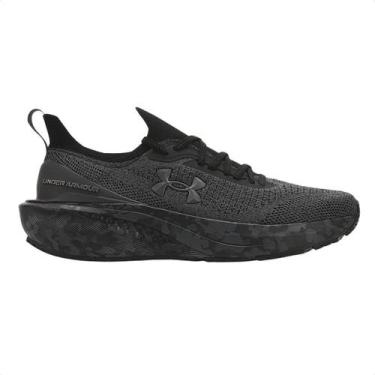 Imagem de Tênis de corrida masculino under armour quicker 2 preto, 39, 006 preto