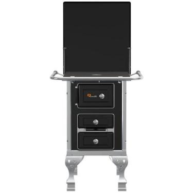 Imagem de Fogão a Lenha Petrycoski N0 Chapa em Ferro Fundido Com Tampa, PRETO