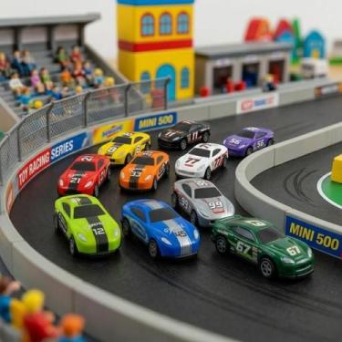 Imagem de Kit Carrinhos de Brinquedo com Fricção 2 10 ou 20 Unidades - Olar Kids