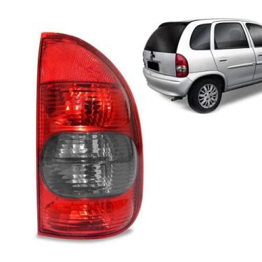 Imagem de Lanterna Traseira Corsa Hatch 4 Portas Wagon Pick-up 2000 Até 2004 Rub