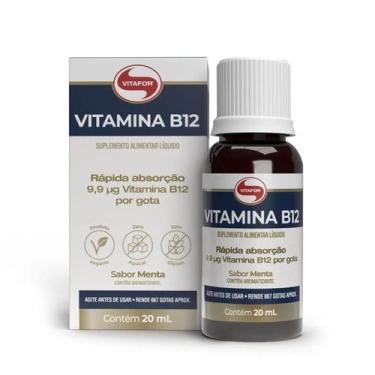 Imagem de Vitamina B12 - 20ml Menta - Vitafor