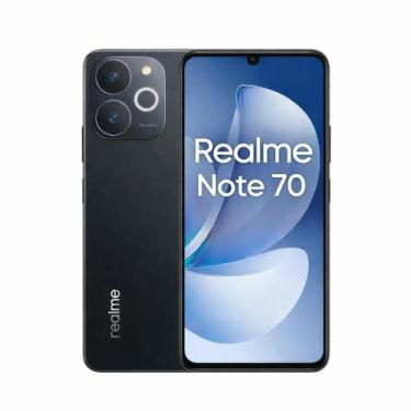 Imagem de Smartphone Realme Note 70 256GB,4GB RAM,Dual SIM,Tela 6,74 polegadas 9