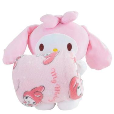 Imagem de Kit Manta para Bebê com Bichinho de Pelúcia Bene Casa, My Melody