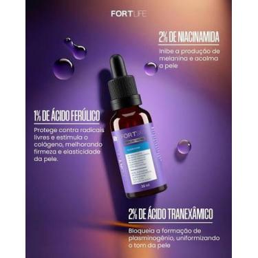 Imagem de Serum Facial Clareador Fort Skin 30ml - FORTLIFE