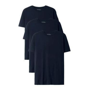 Imagem de Kit 3 Camisetas Masculinas Oficina Reserva Move Casuais Modal Confortá