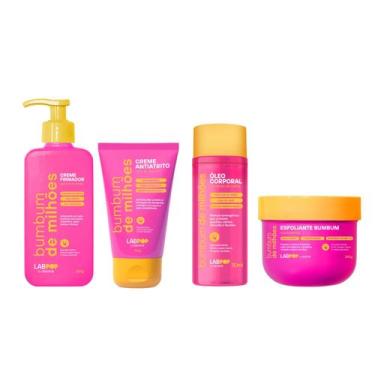 Imagem de Kit Completo Bumbum de Milhões Labotrat LabPop Óleo Corporal Esfoliant