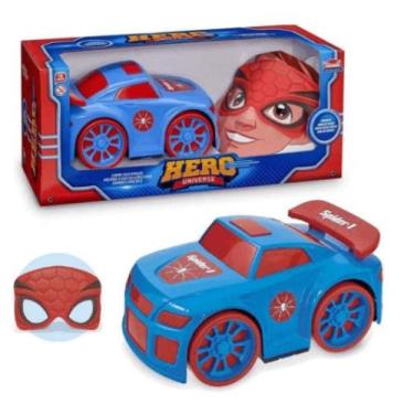Imagem de Carrinho Super Heróis Coleção Hero Time C/Mascara - Usual Brinquedos, 