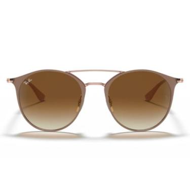 Imagem de Óculos Solar Ray Ban RB 3546L, Bege, Marrom degrade