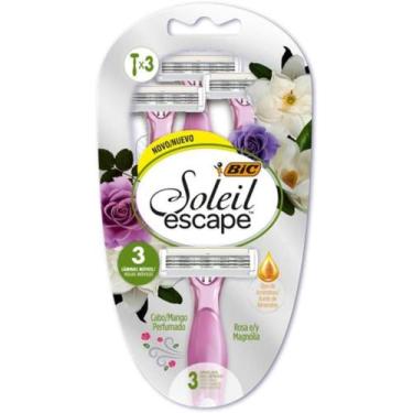 Imagem de Barbeador Descartavel BIC Soleil Escape C/3 Blister