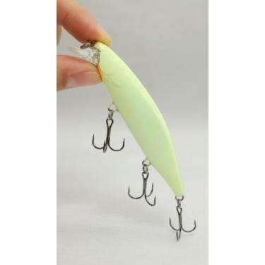 Imagem de Isca Artificial Luminosa 11cm 12g 3 Garatéias - Congratulations Store