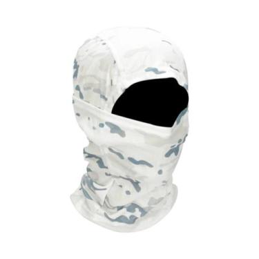 Imagem de Balaclava de Camuflagem Respirável - Protetor Solar para Homens e Mulh