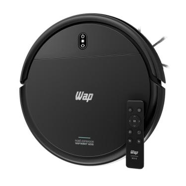 Imagem de Robô Aspirador de Pó WAP W310 1900PA 130 3 em 1 com MOP e Controle Remoto Preto Bivolt