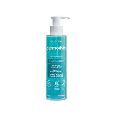 Imagem de Dermotivin Original Sabonete Líquido Facial para Pele Mista a Oleosa 300ml