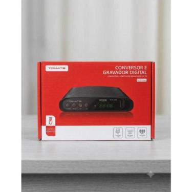 Imagem de Conversor Digital HD para TV com Gravador e Visor Tomate, Conversor e 