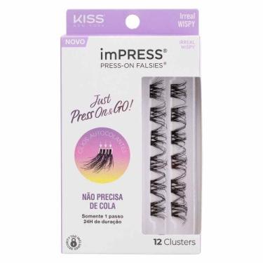 Imagem de Cílios Postiços ImPRESS Press-on Falsies - Irreal Wispy, 1 Un