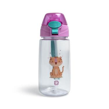 Imagem de Garrafa Infantil com Bico Ergonômico 500ml em Cristal - Pimpolho -
