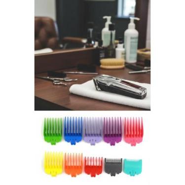 Imagem de 10 Pentes Guia Profissional Mágica Corte Perfeito - Congratulations St