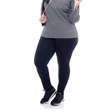 Imagem de Calça Legging Fitness Suplex Lisa Plus Size