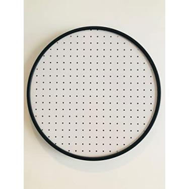 Imagem de Pegboard Round Preto Fundo Branco 50 cm Redondo