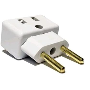 Imagem de Adaptador Bob Esponja Benjamin Plug Pino Grosso ORIGINAL10A 20A /250v