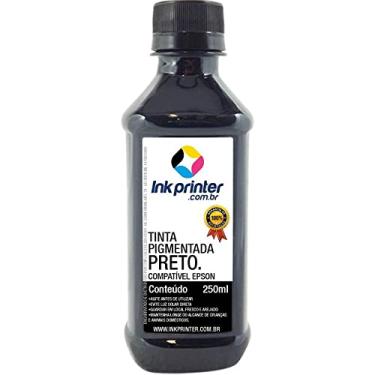 Imagem de Tinta Inkprinter Preta Pigmentada para Impressora Epson (250ml)