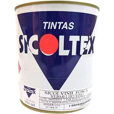Imagem de Tinta de Polietileno para Serigrafia Sicoltex Sicoleno Vermelho Escarlate (900ml)