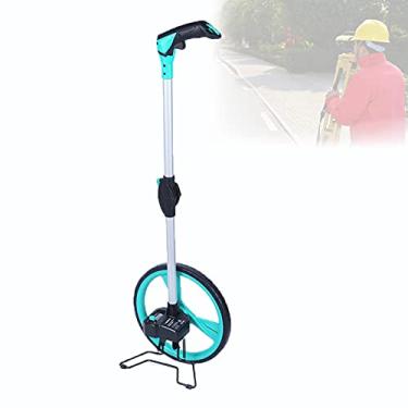 Imagem de Ferramenta de roda de medição de distância de construção rodoviária grande, fita métrica para agrimensores e faça você mesmo com ponta de partida para contador de seta para agrimensores construtores