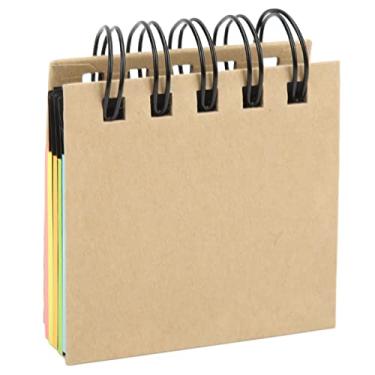 Imagem de Caderno Espiral, Caderno de Bolso Colorido, Bobina Dupla Escavada Port¨¢til Pequena Nota de Estudo, Caderno de Escrit¨®rio de Neg¨®cios, Artigos de Papelaria de Escrit¨®rio de Neg¨®cios, steno pads es