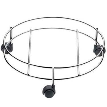 Imagem de Suporte para Botijão de Gás Utimil em Aço Cromado