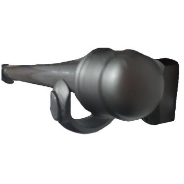 Imagem de Kit Varão 2 Metros para Cortina 28mm Titanio