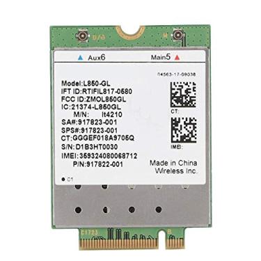 Imagem de ASHATA Adaptador de rede sem fio para módulo de cartão 4G LTE, módulo L850-GL LTE 4G sem fio LTE-FDD WCDMA placa de rede LTE FDD/LTE TDD/WCDMA cartão WiFi, NGFF M.2 4G para HP ProBook 440 G5