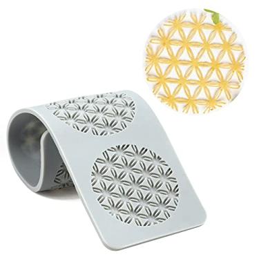 Imagem de TUKE Moldes de Silicone 3D - Molde de Chocolate Folha Oca, Favo de Mel, Flor, Fondant, Topo de Bolo - Decoração Artesanal de Açúcar (B_folha 25,4 x 7,1 x 0,3 cm)