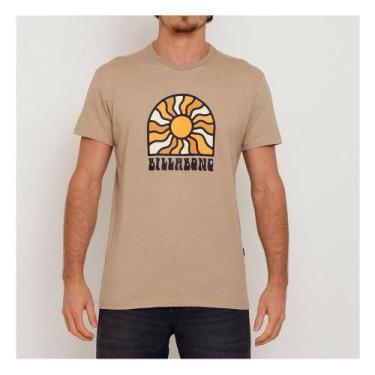 Imagem de Camiseta Billabong Arch Sun I B471a0515 Areia