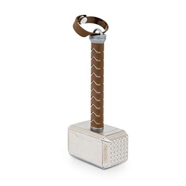 Imagem de Martelo Mjolnir da Marvel Mjolnir Mjolnir réplica de aço inoxidável | Ferramenta de triturador de martelo gourmet para carne bovina, bife, aves | Grelhar e cozinhar, itens essenciais para casa e