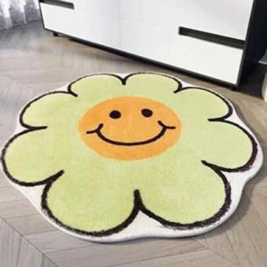 Imagem de SHENGANG Tapete de ovo escalfado tapete antiderrapante capacho macio e confortável absorvente porta de entrada para sala de estar, 3,60x60 cm