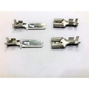 Imagem de Conjunto de conectores de terminal de pás de 0,95 cm (2 pares macho e fêmea)