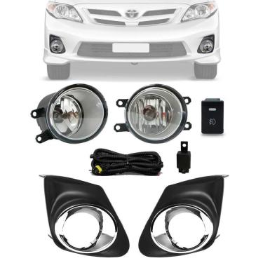 Imagem de Kit Farol de Milha Neblina Toyota Novo Corolla 2012 2013