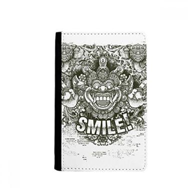 Imagem de Carteira estilo chinês Monster Passport Holder Notecase Burse capa para cartão, Multicolor