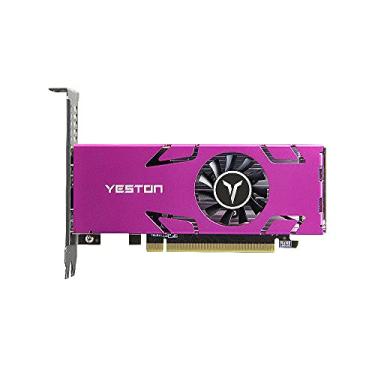 Imagem de Qudai Placa gráfica de 4 telas RX550-4G 4HD GA 4GB / 128bit / GDDR5 com suporte de memória dividida com 4 * portas de saída HD