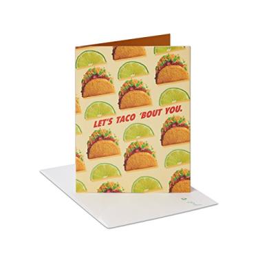 Imagem de American Greetings Cartão de agradecimento engraçado (Let's Taco 'Bout You)