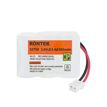 Imagem de Bateria Nicd P/telefone S/fio 3,6v 300mah 3x2/3aa - Rontek