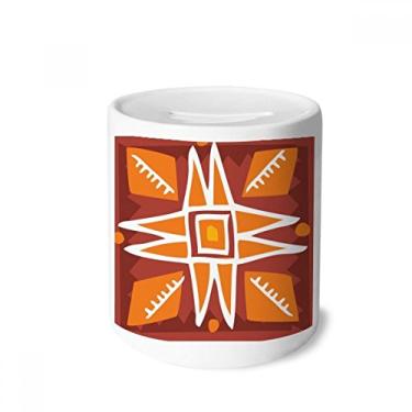 Imagem de DIYthinker Porta-moedas de cerâmica Totems do México Civilização Antiga Porta-moedas Presente de cofrinho